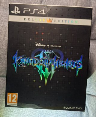 Caja Vacía Kingdom Hearts 3 Deluxe PS4