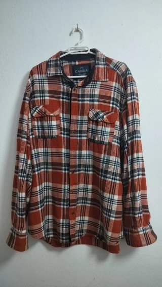 Camisa de cuadros CANDA algodón