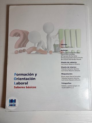 Formación y orientación laboral saberes básicos...