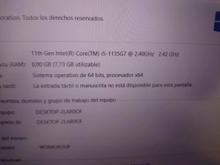Portátil Dell Vostro 15 3000 Negro i5 gen11