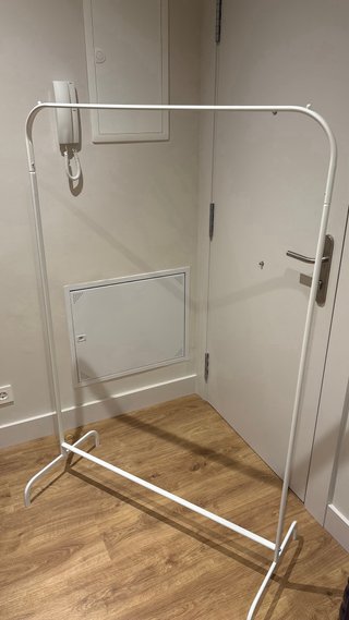 Burro de ropa IKEA MULIG blanco