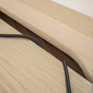 Escritorio Ikea Madera y Metal