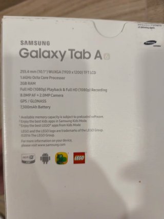 Samsung Galaxy Tab A6 Negra