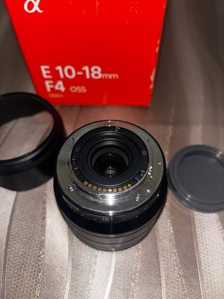 Objetivo Sony E 10-18mm