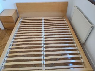 Base Cama Ikea 160x200 Roble Claro