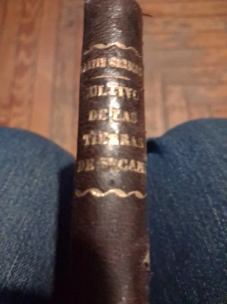 Libro antiguo, CULTIVO DE LAS TIERRAS DE SECANO...
