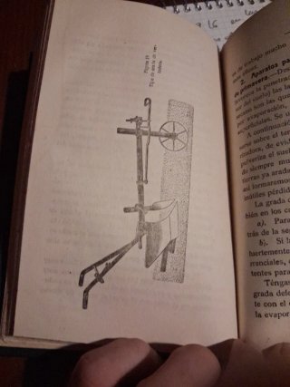 Libro antiguo, CULTIVO DE LAS TIERRAS DE SECANO...