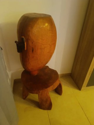 Botellero madera hecho a mano