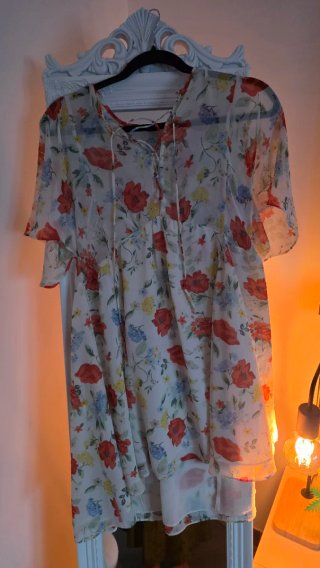 Vestido floral Sfera talla S