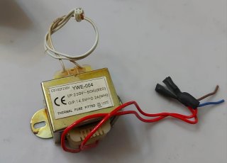 Transformador 14.5V 2.2A AC