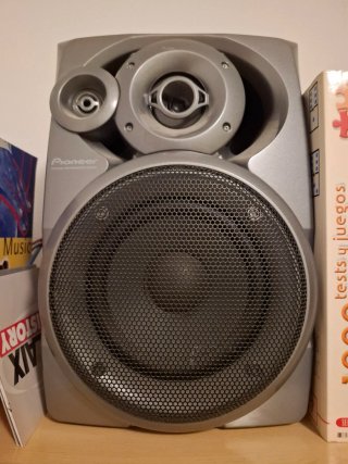 Mini cadena Pioneer CD/Caset/Radio