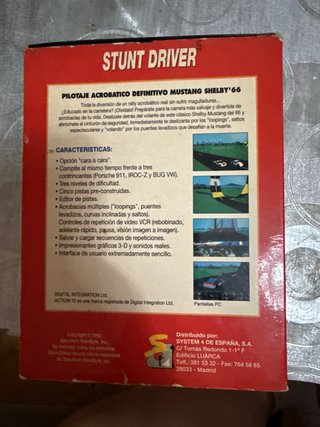 Stunt Driver Mustang Shelby '66 IBM PC 3.5