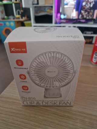 Ventilador XTRIKE ME FN-816 Clip/Escritorio