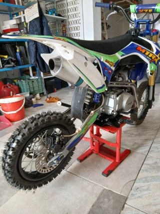 Pikbaic MTR 125cc Motocross 30h inpoluta
