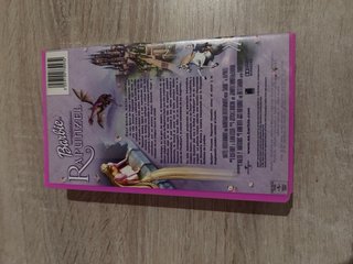 VHS Barbie Princesa Rapunzel (Español)