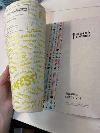 Libro Geografia e Historia 1 ESO secundaria.