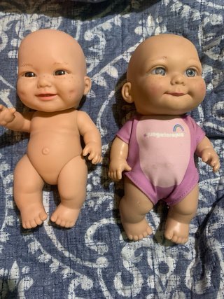 2 Muñecos Pelones Juegaterapia