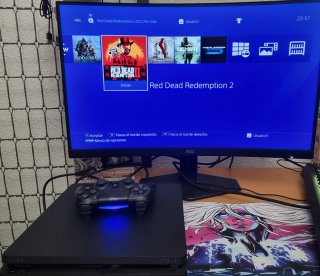 PS4 Slim 500GB Negra + Mando