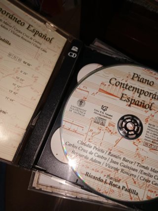 Piano Contemporáneo Español Doble CD