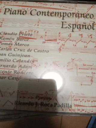 Piano Contemporáneo Español Doble CD