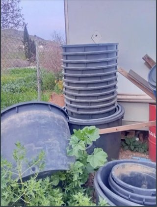 Macetas de plástico