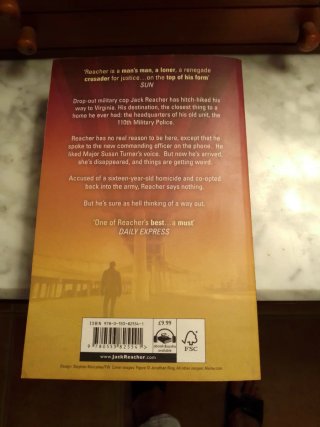 Lote 3 libros Lee Child