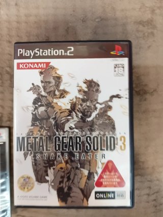 Jogo PS2 Metal Gear Solid 3: Snake Eater Konami