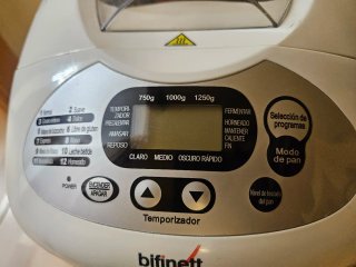 Panificadora Bifinett 12 programas
