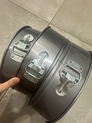 Lote 3 moldes tarta desmontables