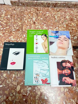 Libros 1 año de grado medio de estetica y belleza