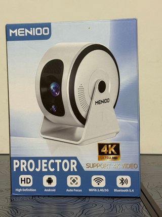 Mini Proyector MENIOO 4K HD