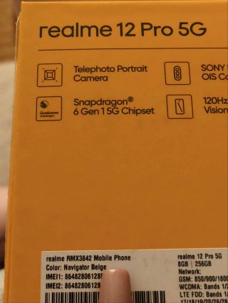 Smartphone Realme 12 Pro