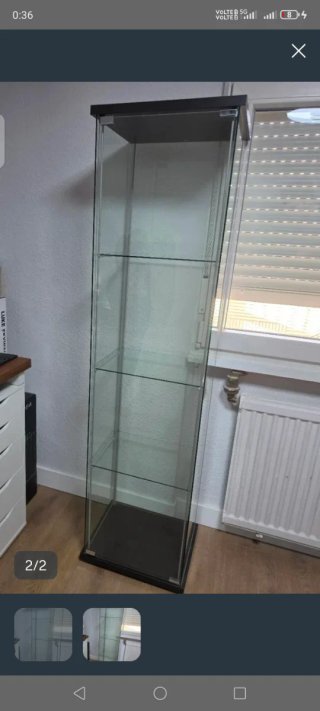 Vitrina cristal Detolf Ikea