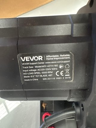 Sierra Circular VEVOR 1200W 165mm