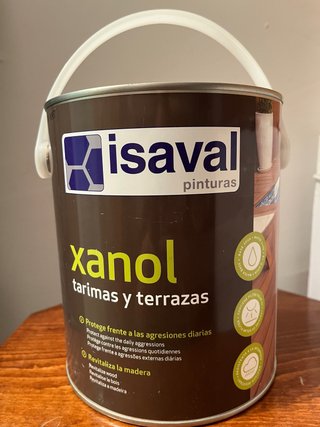 Barniz Isaval Xanol para madera NUEVO