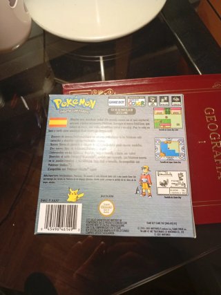 Pokémon Plata Game Boy color