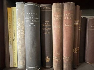 Libros de medicina vintage