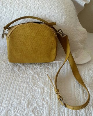 Bolso bandolera maíz labrado serpiente