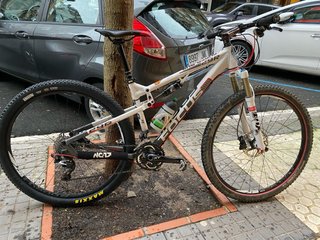 Bicicleta MTB Ruedas 29 doble suspensión