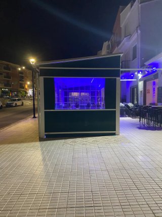 Pérgola para bar/restaurante/terraza