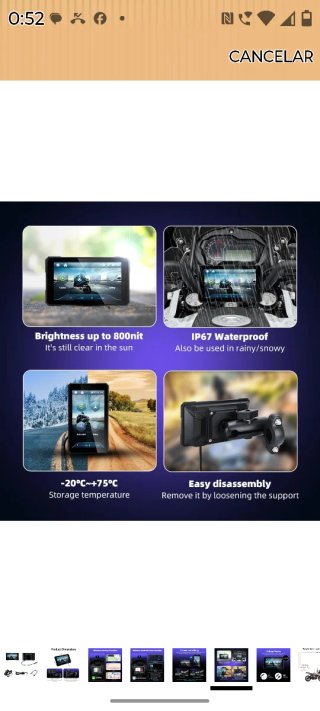 Carplay para moto