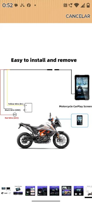 Carplay para moto