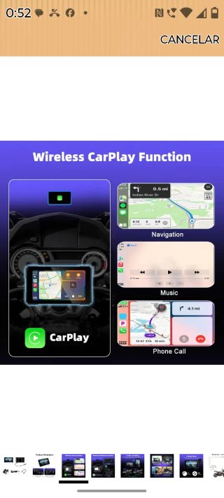 Carplay para moto