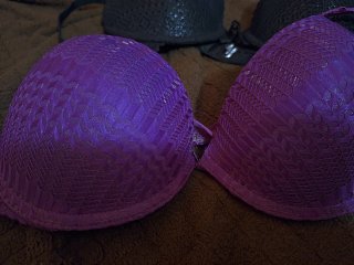 Pack 2 Sujetadores Morado y Negro PUSH UP LOS DOS