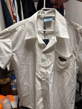 Camisa Prada Blanca Talla M