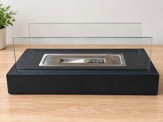 Chimenea de mesa bioetanol cristal