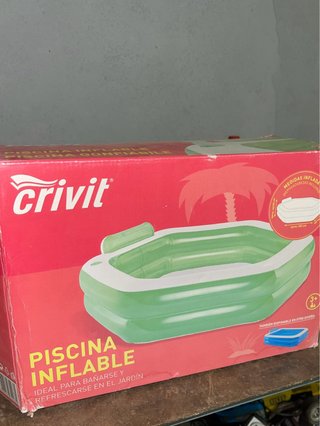 Mini piscina hinchable Crivit