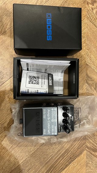 Pedale Boss IR-2 per chitarra, simulatore di amplificatore e cabinet