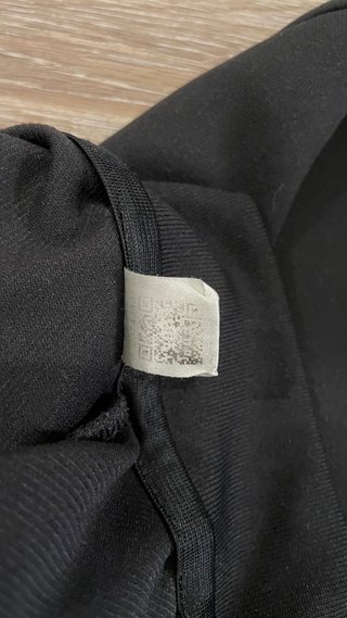 Sudadera Adidas Negra Media Cremallera