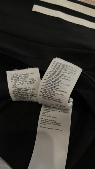 Sudadera Adidas Negra Media Cremallera